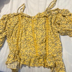 Top yellow with little flowers